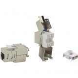 Equip Keystone Jack geschirmt Cat.6A LSA Werkzeugf.8er Set (767222)