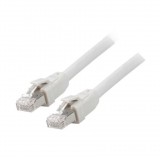 Equip Patchkabel Cat8.1 S/FTP 2xRJ45 3.00m grau LSZH (608012)