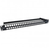 Equip Patchpanel 48x Cat6 19" UTP 1HE Keystone Montage sw (769258)
