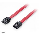 EQuip SATA3 adatkábel, 0,5m Red 111900