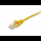 Equip U/UTP patch kábel, CAT5e, 10m sárga (825466) (e825466) - UTP