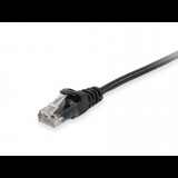 Equip U/UTP patch kábel, CAT5e, 15m fekete (825458) (e825458) - UTP