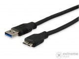 Equip USB 3.0 A-microB kábel, apa/apa, 1,8m