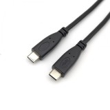 EQuip USB-C 2.0 to USB-C cable 2m Black 128887
