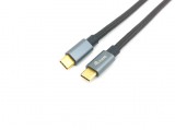 EQuip USB-C 3.2 Gen2 to USB-C 100W cable 1m Black 128354