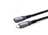 EQuip USB-C 3.2 Gen2 to USB-C Extension cable 1m Black 128371