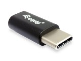 EQuip USB-C to Micro USB Adapter Black 133472