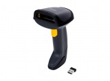 EQuip Wireless 1D Laser Barcode Scanner with Stand Vonalkódolvasó Black 351023