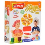 ER Toys Play-Dough: Heroes Pizza gyurma szett 7db-os (ERN-592) (ERN-592) - Gyurmák, slime