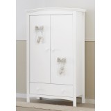 Erbesi Lilli 2-ajtós szekrény - fehér