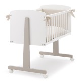 Erbesi Ninna babaágy - fehér-homokszín