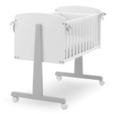 Erbesi Ninna babaágy - fehér-szürke