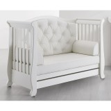 Erbesi Soft babaágy Swarovski kristályokkal - fehér