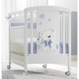 Erbesi Tato babaágy - fehér-világoskék