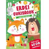 Erdei cukiságok matricás kifestő