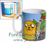 Eredeti, licencelt termék Adventure Time - Jake és Finn bögre körbe nyomott mintával (1 db bögre)