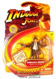 Eredeti, licencelt termék Indiana Jones - Elveszett Frigyláda fosztogatói - Indiana Jones figura ostorral, pisztollyal és ereklyével - bontatlan