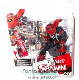 Eredeti, licencelt termék Spawn figura - 18cm-es sivatagi Spawn figura ágyúval és talapzattal