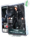 Eredeti, licencelt termék Terminator - Terminátor figura - T-1000 figura ezüst-karomra cserélhető kézzel - Motorcycle Cop NECA