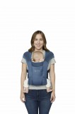 Ergobaby Embrace Hordozó Soft Air Mesh: Blue / Kék