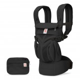 Ergobaby Omni 360 Cool Air Mesh Hordozó: - Onyx Black / fekete