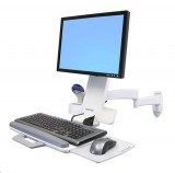 Ergotron 200 Series Combo Arm asztali TV konzol 61 cm (24") Fali Fehér