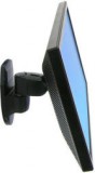 Ergotron 200 Series Wall Mount Pivot asztali TV konzol 61 cm (24") Fali Fekete