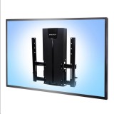 Ergotron dönthető,  állítható magasságú TV tartó falikonzol 46-63" fekete (61-128-085) (61-128-085) - TV Állványok