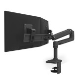Ergotron LX dual direct monitortartó asztali kar 25" fekete (45-489-224) (45-489-224) - Monitor állványok, fali konzolok