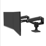 Ergotron LX Dual Side-by-Side Arm monitortartó asztali kar 27" fekete (45-245-224) (45-245-224) - Monitor állványok, fali konzolok