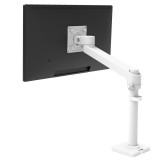 Ergotron NX Series NX MONITOR ARM WHITE 86,4 cm (34") Asztali Fekete, Fehér