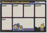 ERIK Minions, Minyonok jegyzettömb, heti tervező tömb, A/4