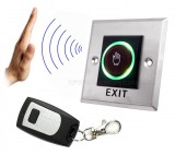 Érintés nélküli ajtó nyitó kiléptetőgomb távirányítóval beléptető rendszerekhez MCMK1AB-R-EXIT