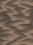 Erismann Barna-bronz modern hullám mintás tapéta (Fashion for Walls 10372-48)