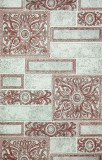 Erismann Dekorativ bordó csempe mintás tapéta (6310-06)