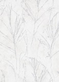 Erismann Drapp-ezüst hosszúkás absztrakt levél mintás tapéta (Evolution 10321-31)