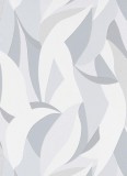 Erismann Szürke-fehér absztrakt levél mintás tapéta (Elle Decorations 3 10331-10)