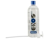 EROS Aqua - flakonos vízbázisú síkosító (1000ml)