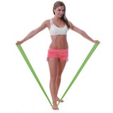 Erősítő gumiszalag 150 cm erős ellenállás zöld – Dittmann Fit-Band