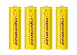 Esperanza 2000mAh AA Ni-MH akkumulátor 4db/csomag Yellow EZA104Y