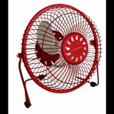 Esperanza 6" YUGO asztali USB ventilátor - Piros (EA149R)
