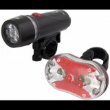 Esperanza ALPHECCA LED első és hátsó kerékpárlámpa szett (EOT015) (EOT015)