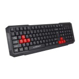 Esperanza Aspis Gaming Keyboard Black/Red UK EGK102R