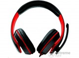Esperanza Condor sztereó mikrofonos gamer fejhallgató, piros