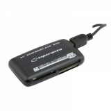 Esperanza EA117 All-in-One USB 2.0 fekete univerzális kártyaolvasó