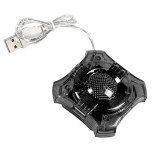 Esperanza EA150K, Star, 4 port, Fekete USB HUB