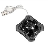 Esperanza EA150K Star USB 2.0 HUB 4 portos fekete (EA150K)