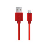 Esperanza EB172R MICRO USB KÁBEL 0,8M PIROS