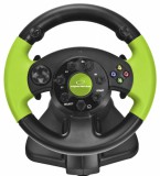 Esperanza EG104, High Octane, Xbox 360, PlayStation 3, PC, Xbox Edition, Fekete-Zöld, Kormány szett