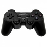 Esperanza EG106 VIBRATION GAMEPAD PS2/PS3/PC USB fekete (EG106) - Kontrollerek